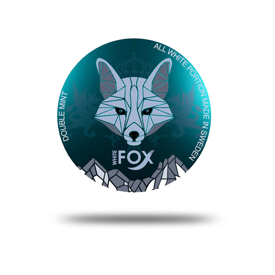 White Fox Double Mint – Teal 12mg