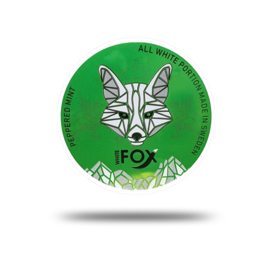 White Fox Peppered Mint – Green 12mg