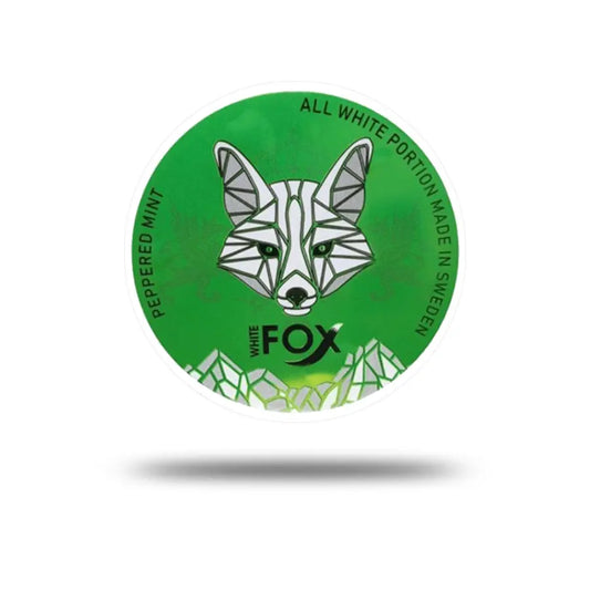 White Fox Peppered Mint – Green 12mg