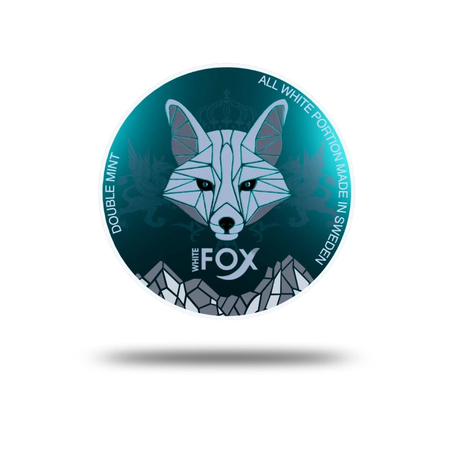 White Fox Double Mint – Teal 12mg