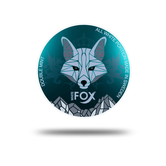 White Fox Double Mint – Teal 12mg