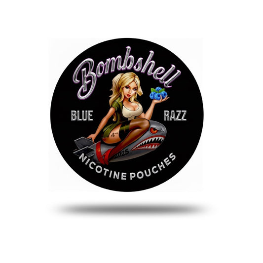 BOMBSHELL Blue Razz 4mg