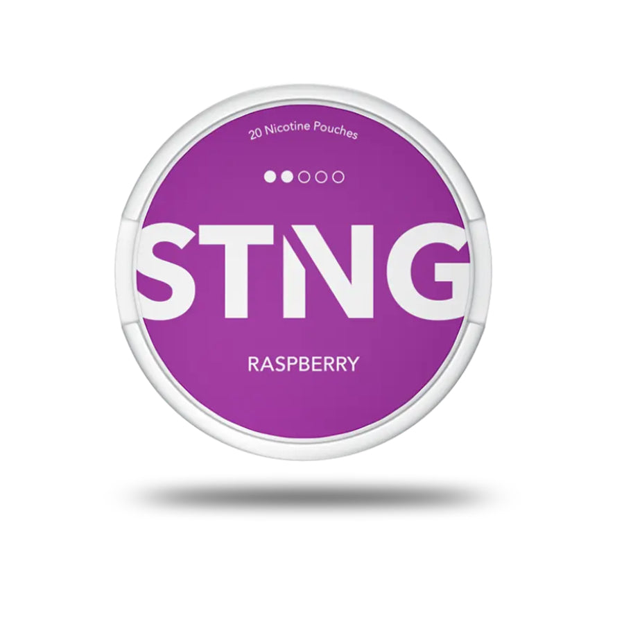 One Rasberry Snus STNG Raspberry 9.2mg – Great White Snus